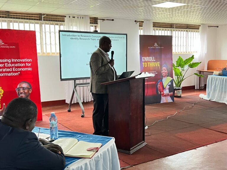 SLAU Conducts Competence Based Curriculum Training for Staff and Students